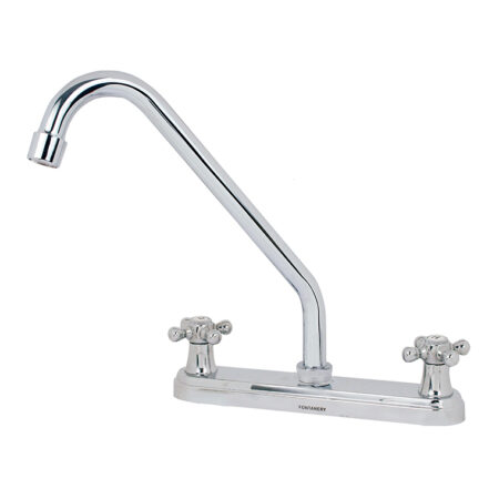 Mezcladoras Para Fregadero 8" Pico Tradicional
