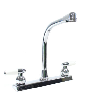Mezcladoras Para Fregadero 8" Con Pico Tipo Cobra