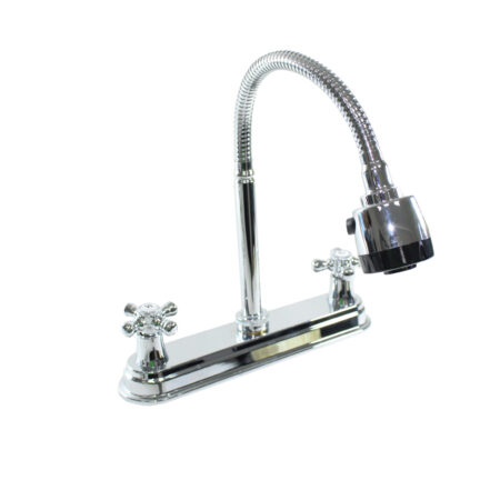 Mezcladoras Para Fregadero 8" Cuello Flexible